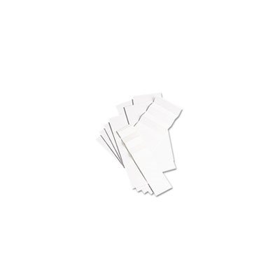 TAB INSERTS, Blank, for 42 Series Hanging File Folders, 1 / 5 Tab, 2", White, 100 / Pack