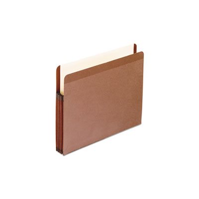 FILE POCKETS, Premium, Reinforced, Expanding, Straight Cut, 1 Pocket, Letter, Brown