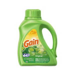 DETERGENT, Liquid Laundry, GAIN, Original, 50oz Bottle, 6 / Carton