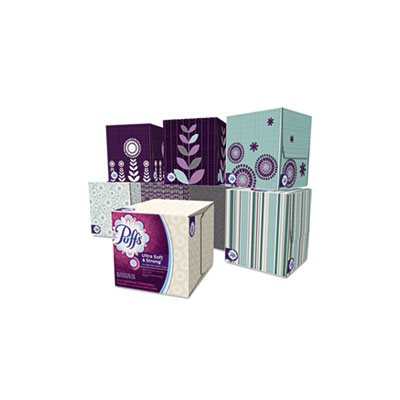 TISSUE, FACIAL, PUFFS, Ultra Soft and Strong, 56 Sheets / Box, 24 Boxes / Carton