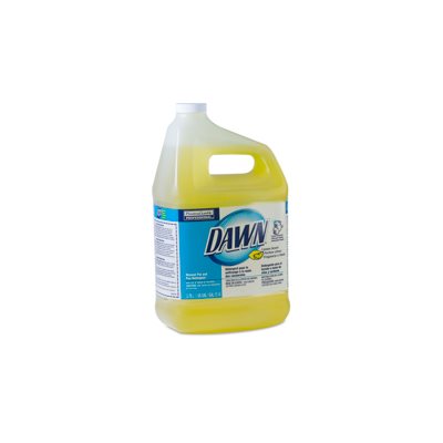 DETERGENT, DISHWASHING, DAWN, LEMON, GALLON BOTTLE, 4 / CASE