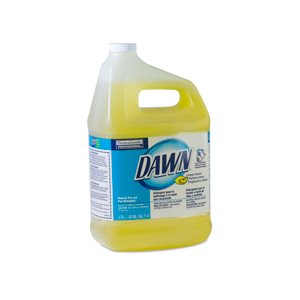 DETERGENT, DISHWASHING, DAWN, LEMON, GALLON BOTTLE, 4 / CASE