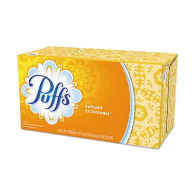 TISSUE, FACIAL, PUFFS, 2-PLY, 180 SHEETS / BOX,  24 BOX / CARTON