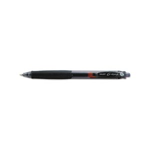 PEN, RETRACTABLE, G-Knock BeGreen, Gel, Black Ink, .7mm, Dozen