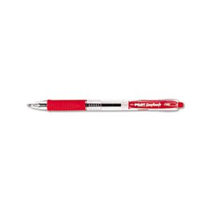 PEN, BALL POINT, RETRACTABLE, EasyTouch, Red Ink, .7mm, Dozen