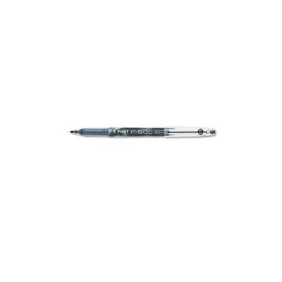 P-500 Precise Gel Ink Roller Ball Stick Pen, Black Ink, .5mm, Dozen