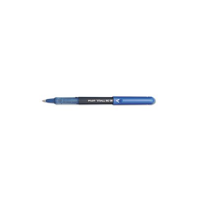 VBall BeGreen Roller Ball Stick Pen, Blue Ink, .5mm, Dozen