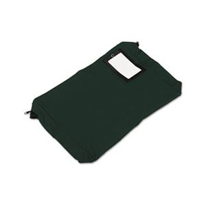 Expandable Dark Green Transit Sack, 18w x 4d x 14h