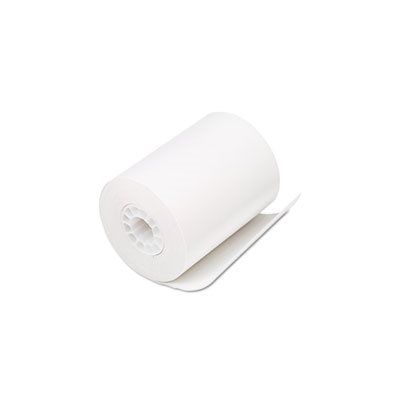 Single Ply Thermal Cash Register / POS Rolls, 2 1 / 4" x 80 ft., White, 50 / CT