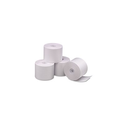 Single Ply Thermal Cash Register / POS Rolls, 2 1 / 4" x 165 ft., White, 6 / Pk