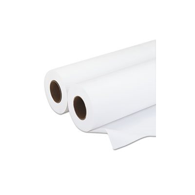 Amerigo Wide-Format Paper, 20 lbs., 3" Core, 18"x500 ft, White, 2 / Carton