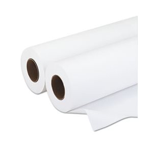 Amerigo Wide-Format Paper, 20 lbs., 3" Core, 36"x500 ft, White, 2 / Carton