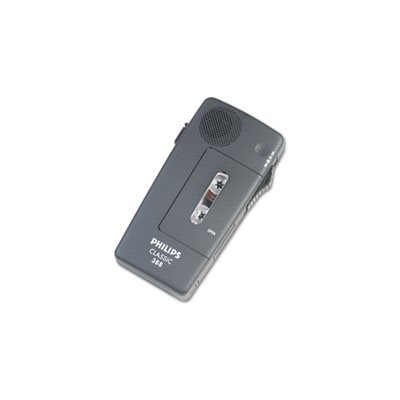 Pocket Memo 388 Slide Switch Mini Cassette Dictation Recorder