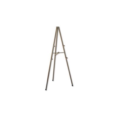 EASEL, DISPLAY, Tripod, 72" High, Steel, Bronze