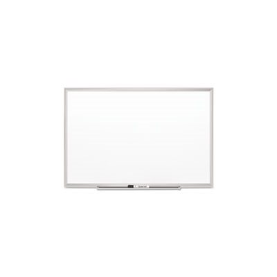 WHITEOBARD, Classic Series, Porcelain, Magnetic, 96" x 48", White, Silver Aluminum Frame