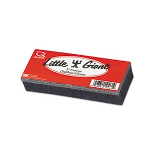 ERASER, CHALKBOARD, Little Giant, Economy, Felt, 5"w x 2"d x 1"h