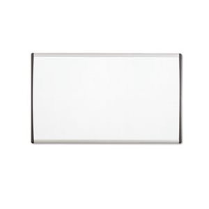 BOARD, Magnetic, Dry-Erase Board, Steel, 18" x 30", White Surface, Silver Aluminum Frame