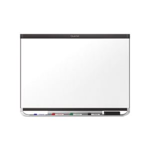 Prestige DuraMax Magnetic Porcelain Whiteboard, 48 x 36, Black