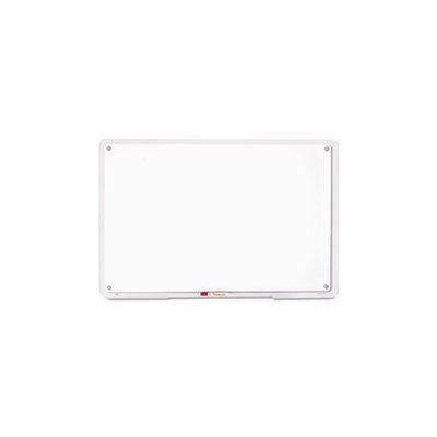 iQTotal Erase Board, 11 x 7, White, Clear Frame