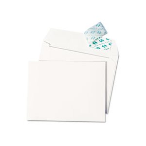 Redi Strip Greeting Card Envelope, #5 1 / 2, 4 3 / 8 x 5 3 / 4, White,100 / Box