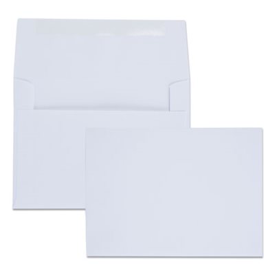 Greeting Card / Invitation Envelope, #6, 4 3 / 4 x 6 1 / 2, White, 100 / Box