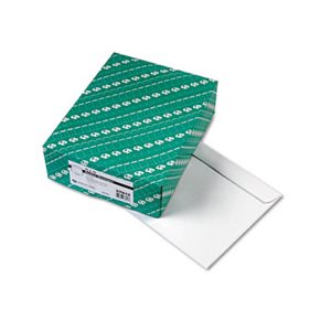 Open Side Booklet Envelope, 13 x 10, White, 100 / Box