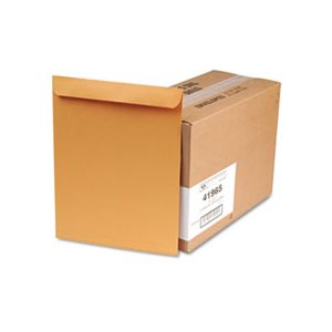 Catalog Envelope, 12 x 15 1 / 2, Brown Kraft, 250 / Box