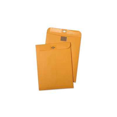 Postage Saving ClearClasp Kraft Envelopes, #55, 6 x 9, Brown Kraft, 100 / Box