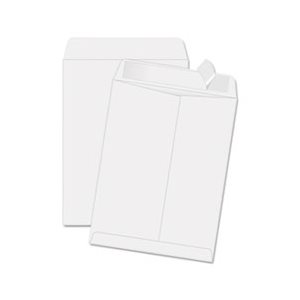 Redi Strip Catalog Envelope, 11 1 / 2 x 14 1 / 2, White, 100 / Box