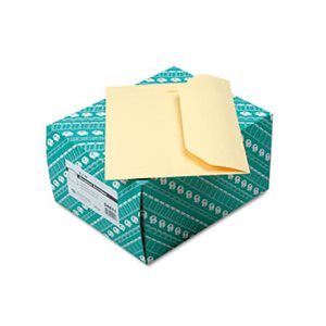 Open Side Booklet Envelope, 12 x 9, Cameo Buff, 100 / Box