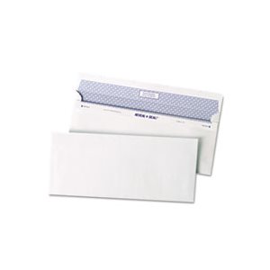 Reveal N Seal Business Envelope, #10, 4 1 / 8 x 9 1 / 2, White, 500 / Box