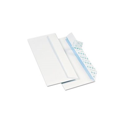 Redi Strip Security Tinted Envelope, #10, 4 1 / 8 x 9 1 / 2, White, 1000 / Box