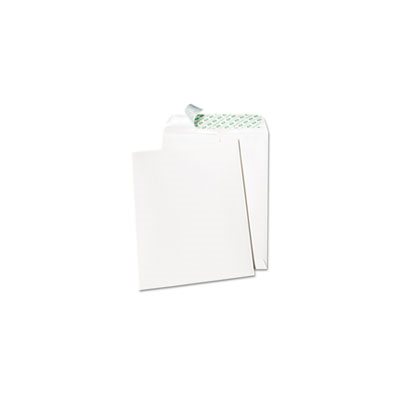 Tech No Tear Catalog Envelope, Poly Lining, 10 x 13, White, 100 / Box