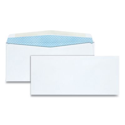 Business Envelope, #10, 4 1 / 8 x 9 1 / 2, White, 500 / Box