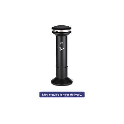 Infinity Ultra-High Capacity Smoking Receptacle, 6.7 gal, 41 1 / 2" High, Black