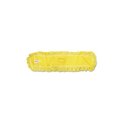 Trapper Commercial Dust Mop, Looped-end Launderable, 5" x 48", Yellow