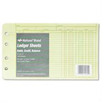Four-Ring Binder Refill Sheets, 5 x 8 1 / 2, 100 / Pack