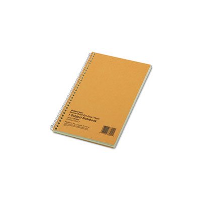 WIRE NOTEBOOK, NARROW RULE, 7 3 / 4 X 5, GREEN, 80 SHTS