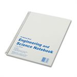 Engineering and Science Notebook, College Rule, 11x 8 1 / 2, White, 60 Sheets