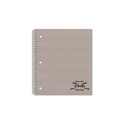 Subject Wirebound Notebook, College / Margin Rule, 11 x 8 7 / 8, White, 80 Sheets