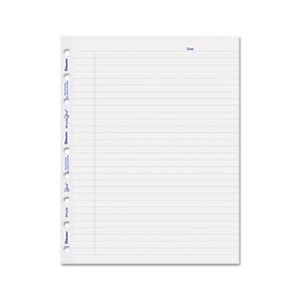 MiracleBind Ruled Paper Refill Sheets, 9-1 / 4 x 7-1 / 4, White, 50 Sheets / Pack