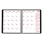 Essential Collection 14-Month Ruled Planner, 8 7 / 8 x 7 1 / 8, Black 2023-2025