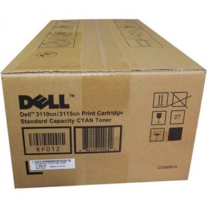 CARTRIDGE, DELL, RF012, 3110CN, 4000 PAGE, CYAN