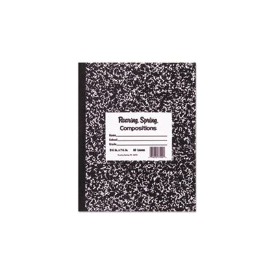 Marble Cover Composition Book, Wide Rule, 9 3 / 4 x 7 1 / 2, 60 Pages