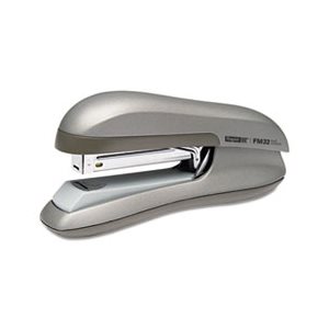 FM32 Flat Clinch Full Strip Stapler, 30-Sheet Capacity, Titanium