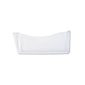 Unbreakable Single Pocket Wall File, Legal, Clear