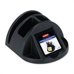 Regeneration Desk Director, Plastic, 6 3 / 4 x 7 x 3 5 / 8, Black