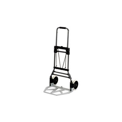 Stow-Away Medium Hand Truck, 275lb Capacity, 19w x 17 3 / 4d x 38 3 / 4h, Aluminum