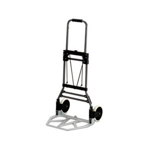 Stow-Away Medium Hand Truck, 275lb Capacity, 19w x 17 3 / 4d x 38 3 / 4h, Aluminum