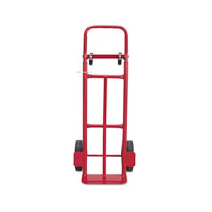 Two-Way Convertible Hand Truck, 500-600lb Capacity, 18w x 51h, Red